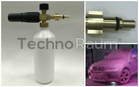 Пенная насадка LS-3 для Elitech (латунный наконечник)