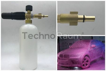 Пенная насадка LS-3 для Makita (латунный наконечник)